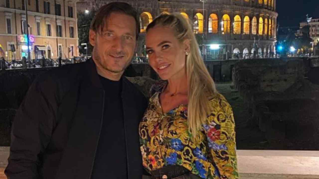 Ilary Blasi e Francesco Totti